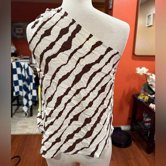 NWT Women's One Shoulder Knot Top Future Collective with Jenee Naylor XXS - Picture 6 of 7